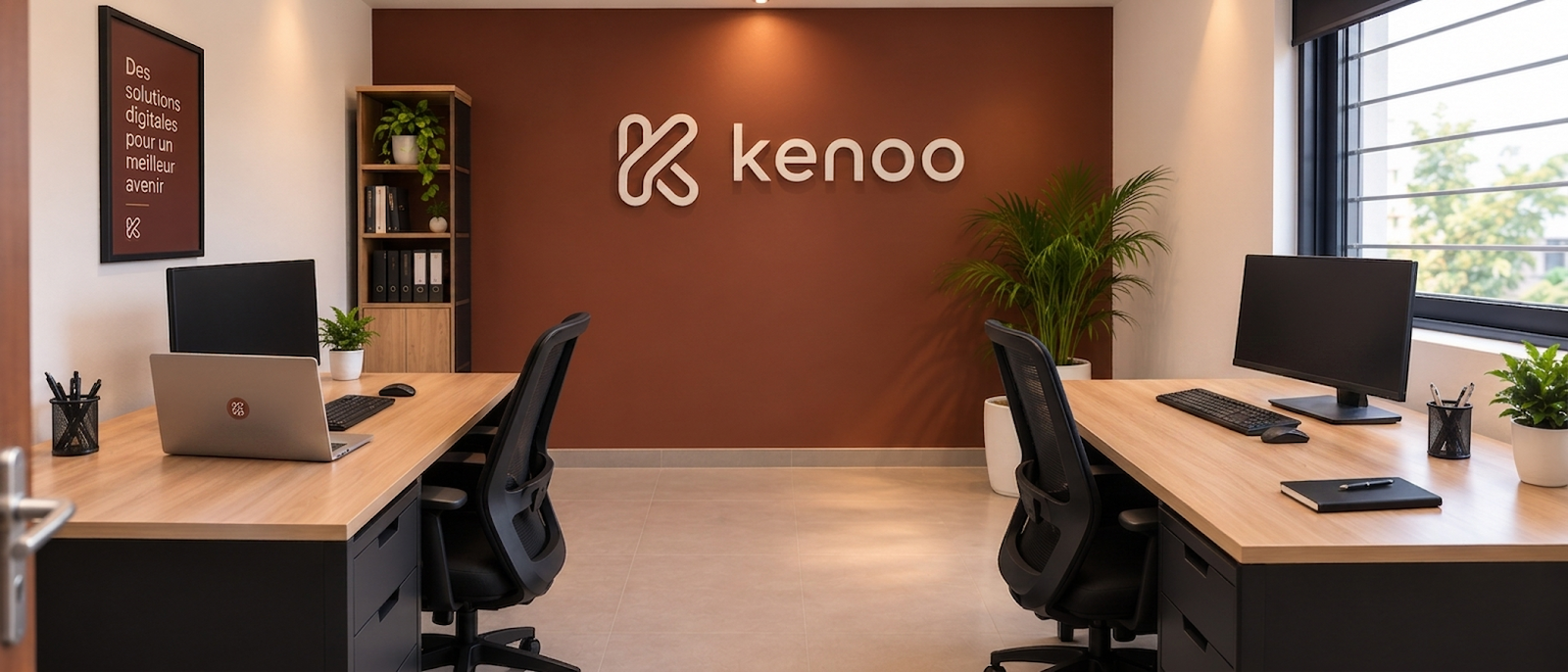 Les locaux de Kenoo à Cotonou